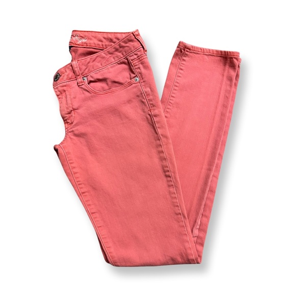 American Eagle 6 Long Skinny Stretch Jeans - Picture 5 of 7